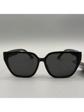 NWT Foster Grant Sunglasses FG 23 26 EMB BLK Trend Fashion Design 100% UVA-UVB
